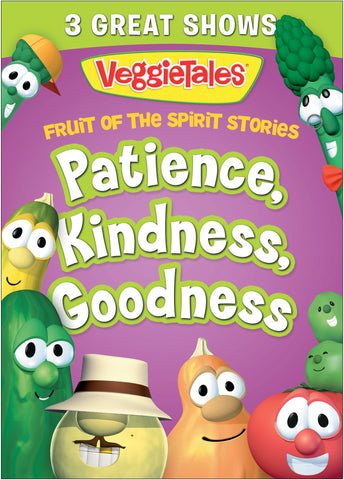 DVD-Veggie Tales: Fruits of the Spirit: Patience Kindness Goodness