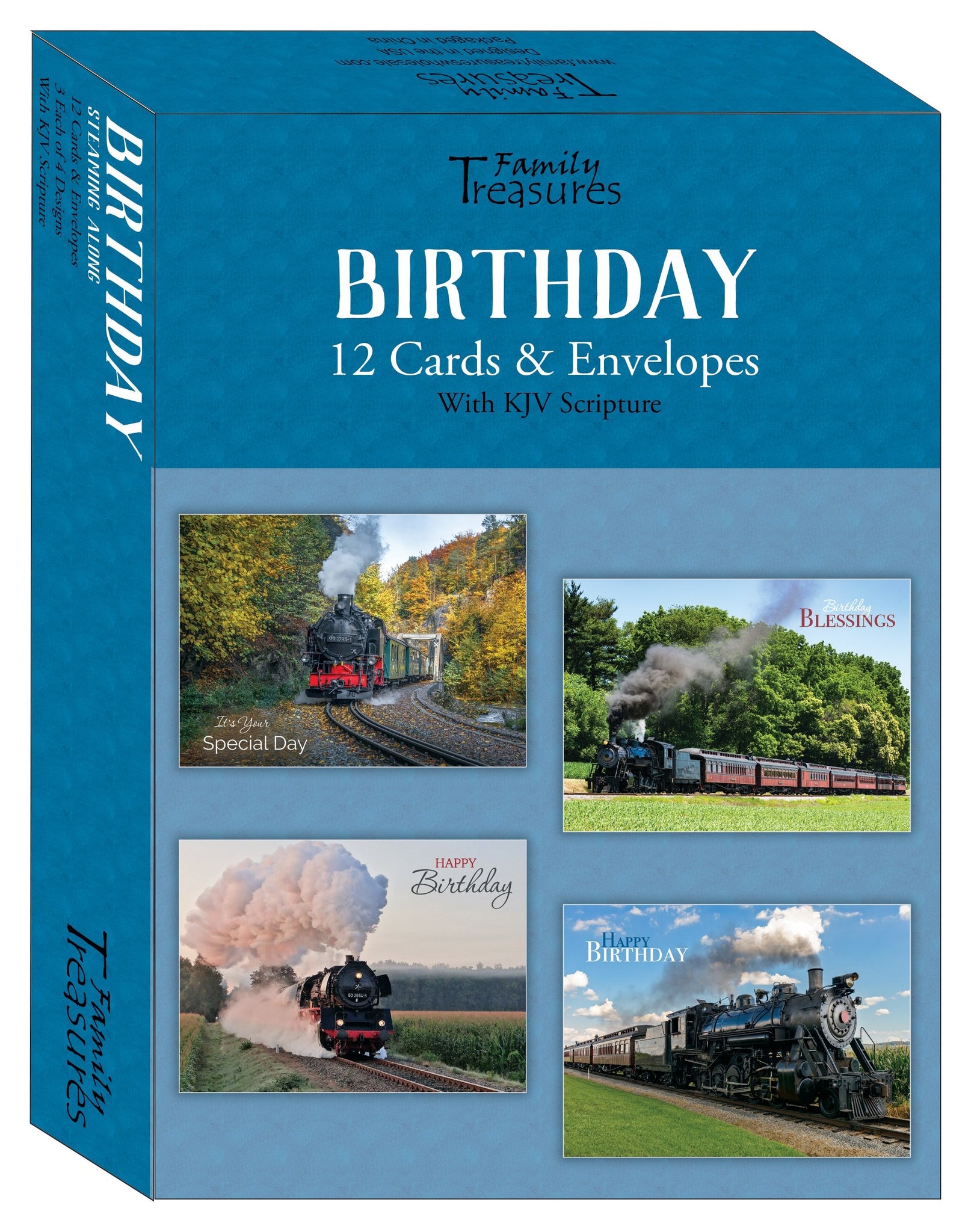 Card-Boxed-Birthday-Steaming Along (Box Of 12)