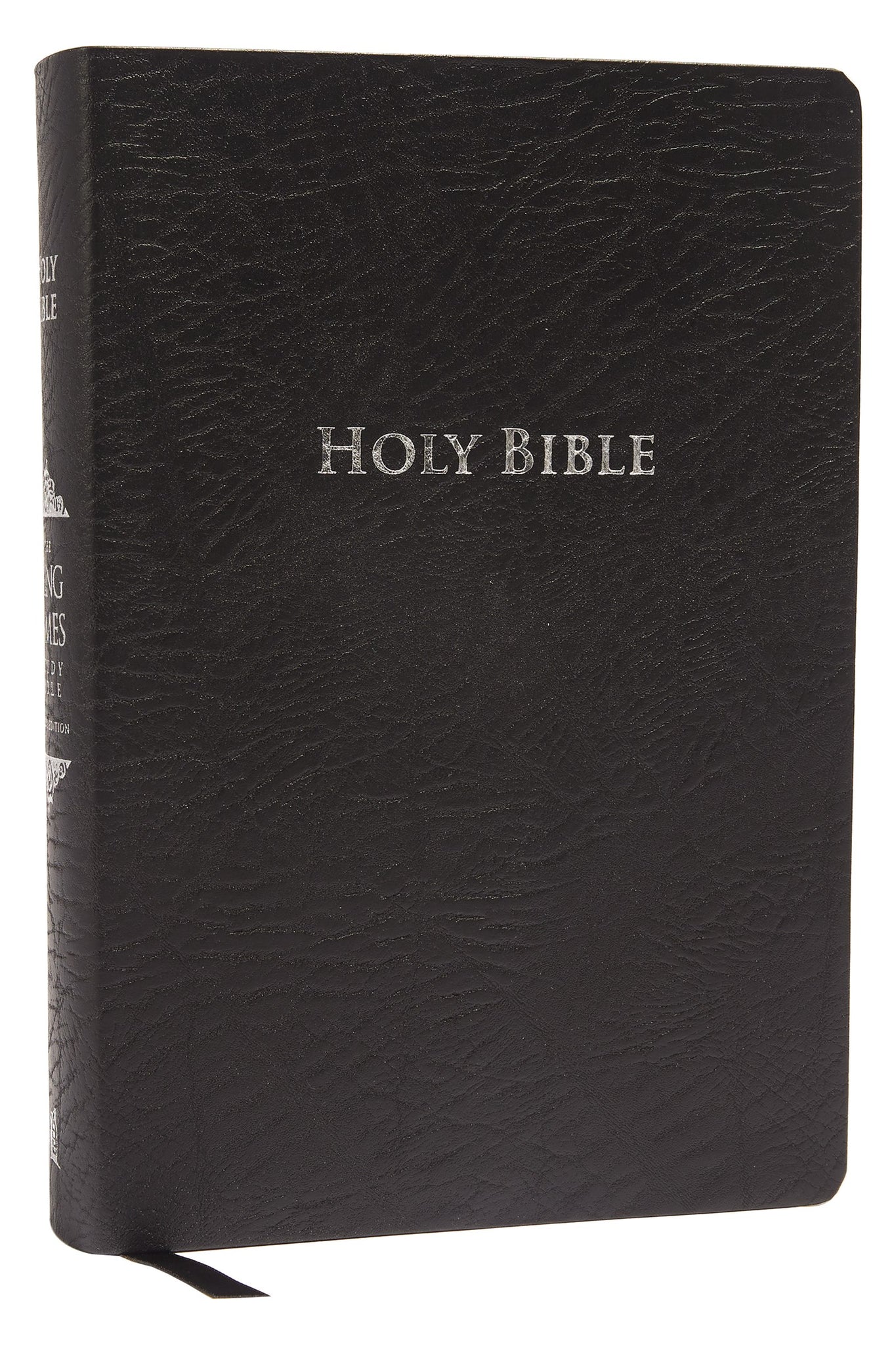 KJV King James Study Bible, Second Edition - Black Bonded Leather | Large Print, Extensive Commentary, Maps, Concordance