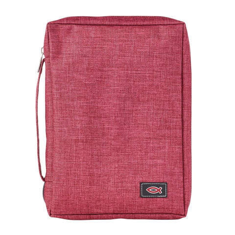 Bible Cover-Value-Fish-Small-Burgundy