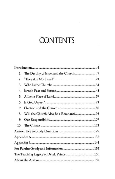 Destiny of Israel and the Church: Understanding the Middle East Through Biblical Prophecy by Derek Prince