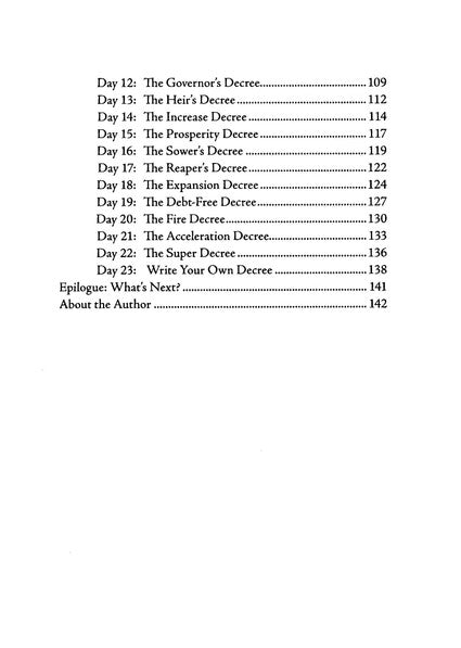 Daily Decrees For Accessing Abundance