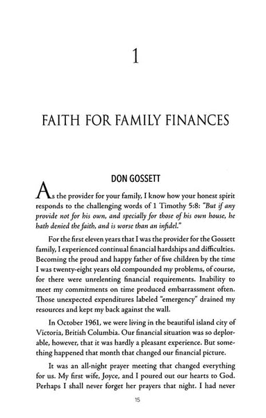 Faith for Finances by E.W. Kenyon & Don Gossett