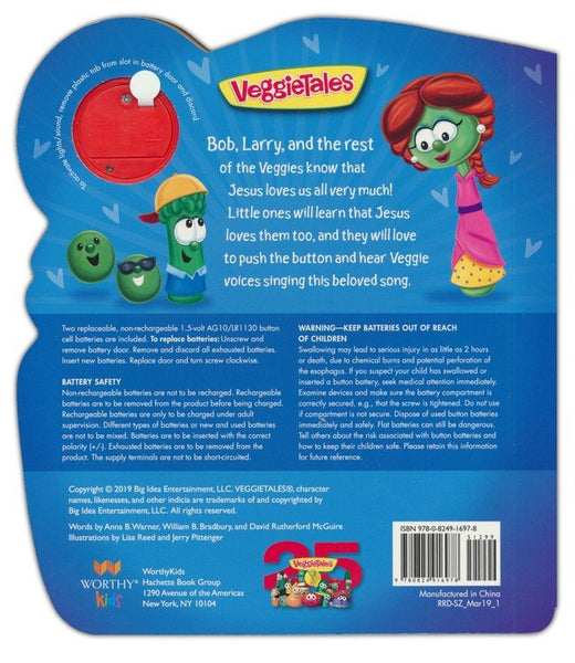 Jesus Loves Me (VeggieTales): A Joyful Message with Classic Song and Bright Illustrations