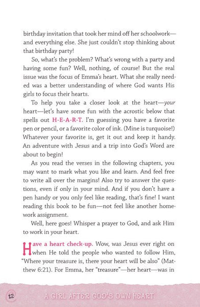 A Girl After God's Own Heart: A Tween Adventure with Jesus