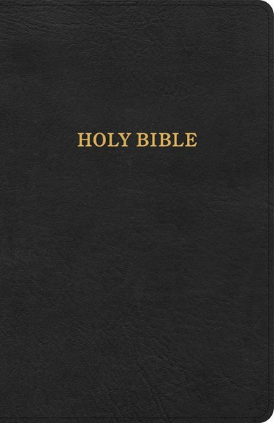 KJV Thinline Bible-Black LeatherTouch