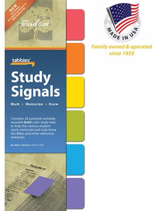 Bible Tab-Study Signals-Bold Colors