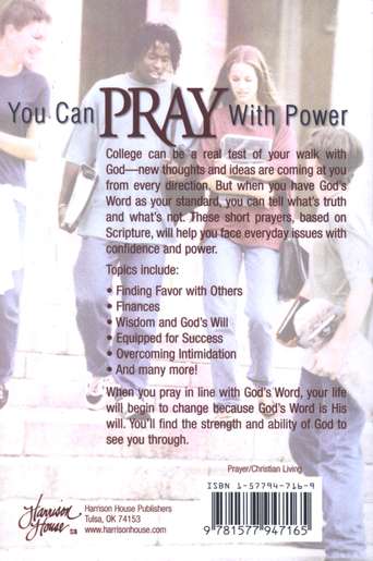 Prayers That Avail Much for the College Years