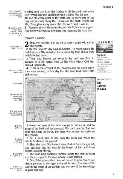 The New Inductive Study Bible (NASB, Milano Softone, Green): Guide to Observation, Interpretation, and Application with Full-Color Charts and Maps