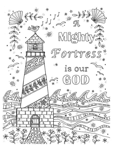 Color the Hymns: A Coloring Book for Adults