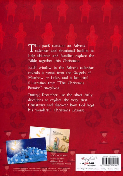 The Christmas Promise Advent Calendar: 25 Family Devotions and Lift-the-Flap Illustrations for Children