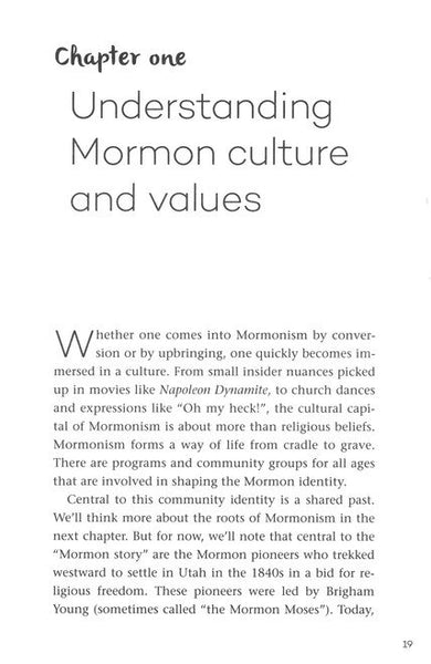 Engaging with Mormons: Understanding Their World; Sharing Good News