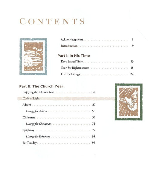 Sacred Seasons: A Family Guide to Center Your Year Around Jesus by Danielle Hitchen