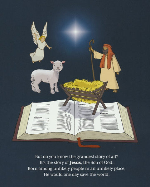 Jesus And The Characters Of Christmas (A Christmas Book For Kids)