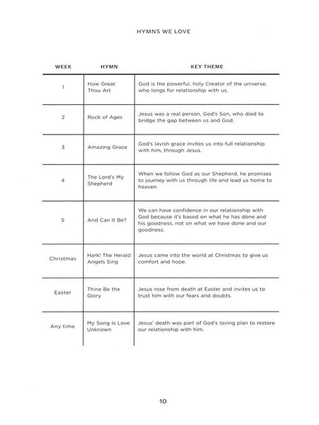 Hymns We Love Leader's Handbook