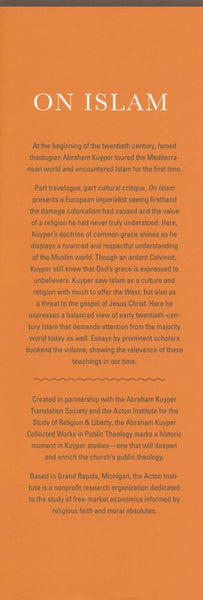 On Islam (Abraham Kuyper Collected Works in Public Theology)