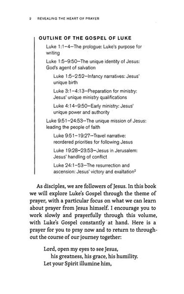 Revealing the Heart of Prayer: The Gospel of Luke (Transformative Word)