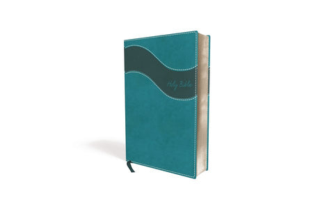 NIV Premium Gift Bible (Comfort Print)-Turquoise Leathersoft