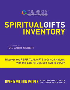 Team Ministry Spiritual Gifts Inventory-Adult (Singles)