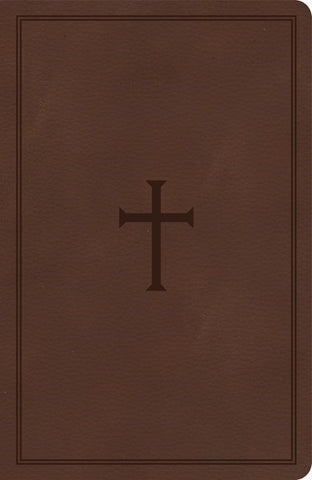 KJV Thinline Bible-Brown LeatherTouch