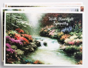 Card-Boxed-Sympathy-Thomas Kinkade (Box Of 12)