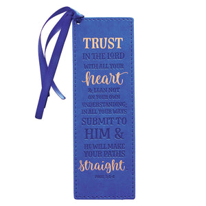 Bookmark-Pagemarker-Trust-Luxleather-Blue