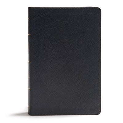 KJV Giant Print Reference Bible-Black LeatherTouch