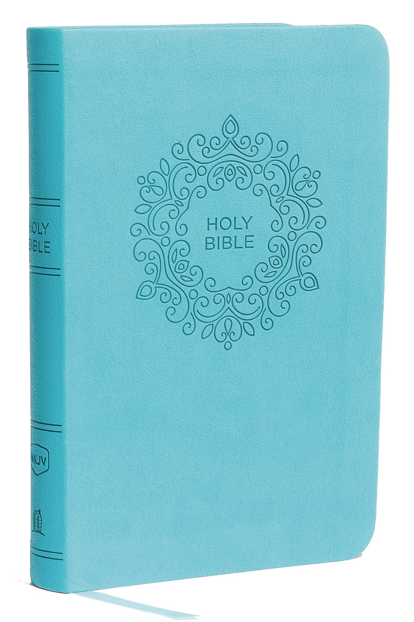 NKJV Thinline Bible/Compact (Comfort Print)-Turquoise Leathersoft