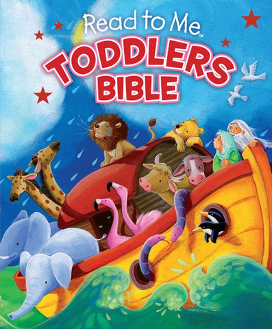 Read To Me Toddlers Bible: 20 Simply Told Bible Stories with Beautiful Illustrations (Padded Hardcover Board Book)