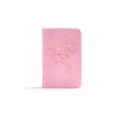 CSB Baby's New Testament With Psalms-Pink LeatherTouch