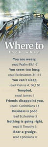 Bookmark-Where To Look When-Topics-Topics 3 (Pack Of 25)