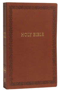 NKJV Holy Bible Soft Touch Edition (Comfort Print)-Brown Leathersoft