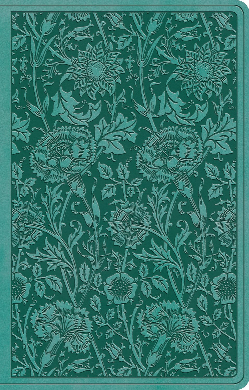 ESV Premium Gift Bible: Complete ESV Text with Concordance (Teal Floral Design TruTone Edition)