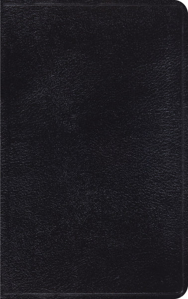 ESV Thinline Bible: Complete ESV Text with Concordance and Full-Color Maps (Black Genuine Leather Edition)