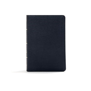 KJV Large Print Compact Reference Bible-Black LeatherTouch