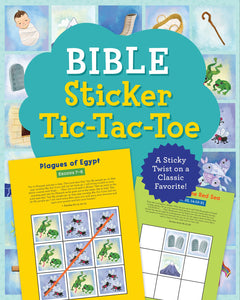 Bible Sticker Tic-Tac-Toe: A Sticky Twist on a Classic Favorite!