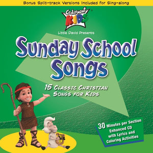 Audio CD-Cedarmont Kids/Sunday School Songs