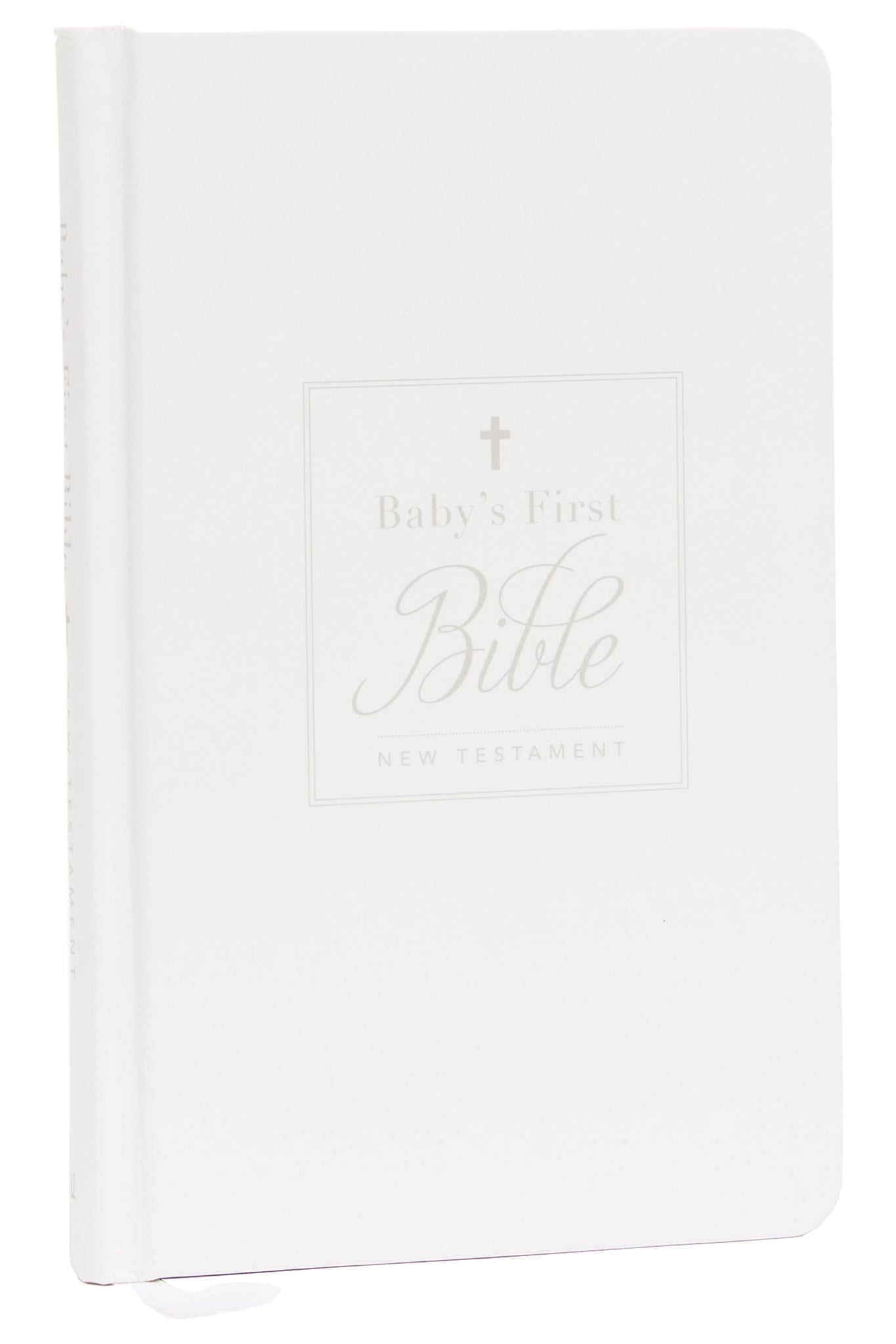 KJV Baby's First New Testament (Comfort Print)-White Hardcover