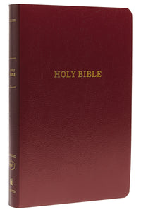 KJV Gift & Award Holy Bible - Burgundy Leatherflex | Comfort Print, King James Version