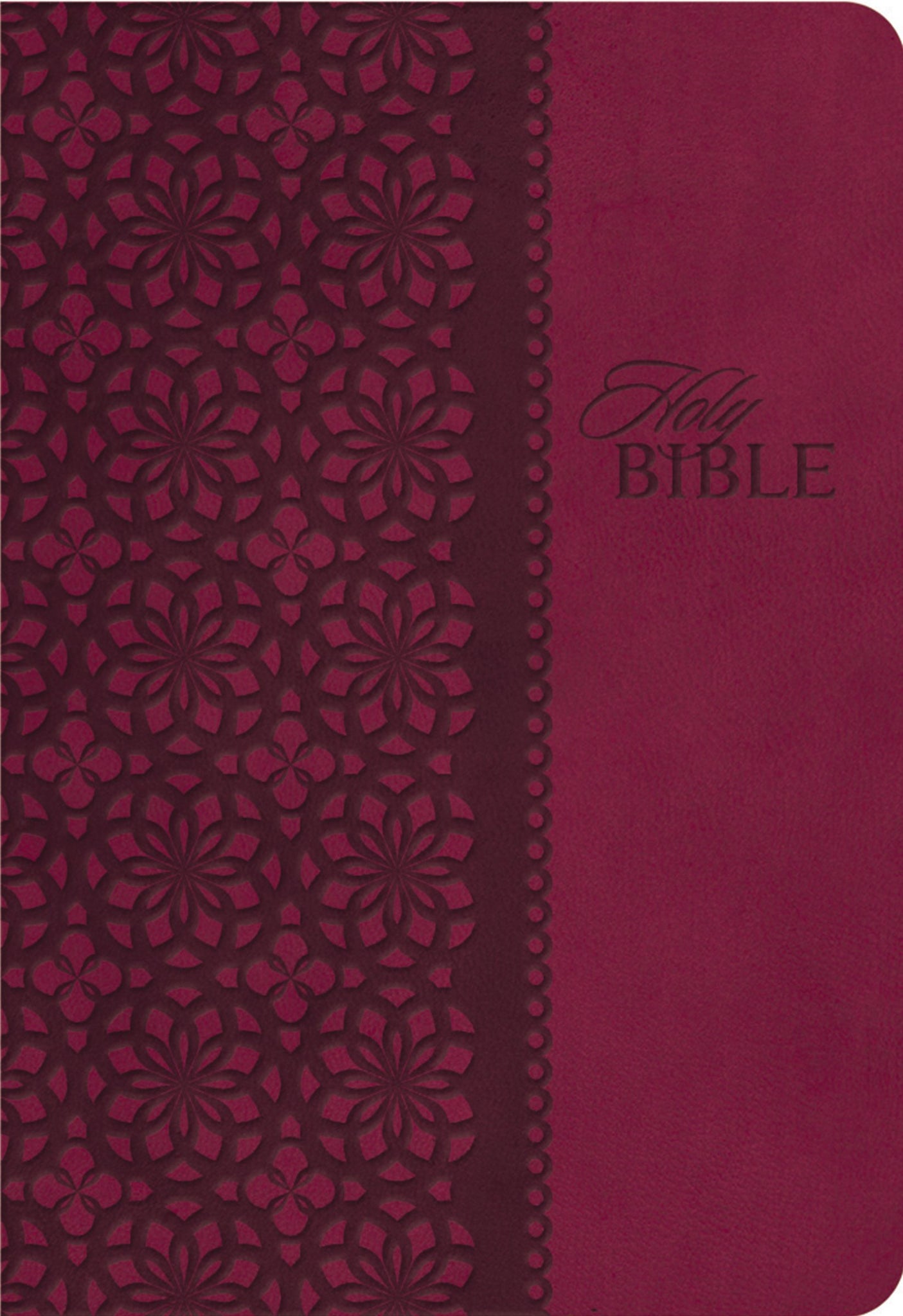 KJV King James Study Bible (Second Edition)-Cranberry LeatherSoft Indexed