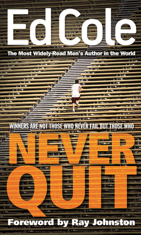 Never Quit Workbook by Cole Louis Edwin, Paperback