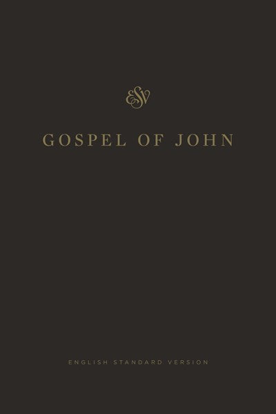 ESV Gospel Of John-Black Softcover