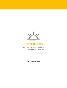 Hope Explored Leader's Kit