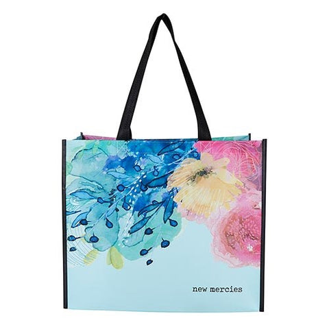 Laminated Tote-New Mercies (12 x 10 x 5)