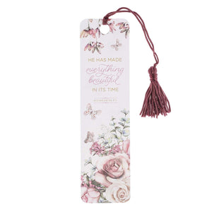 Bookmark-Everything Beautiful W/Tassel (Pack Of 6)