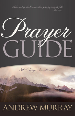 Prayer Guide: 31 Day Devotional