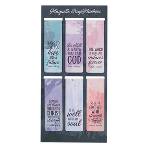 Magnetic Pagemarker Set Scenic (Set Of 6)