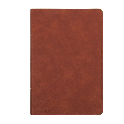 NASB 2020 Giant Print Reference Bible-Burnt Sienna LeatherTouch