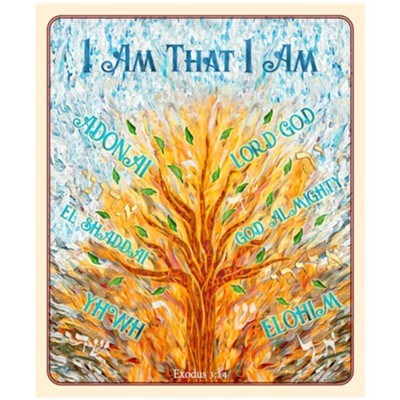 Blanket-I Am That I Am (48 x 60) (#32159)